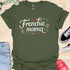 Frenchie Mama - V1 - Elegant Caligraphy T-Shirt